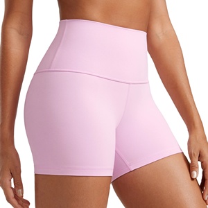 Ces shorts de sublimation pour femmes sont fabriqués au Pakistan par un exportateur en gros et incluent un service de finition professionnel. - Product Image 1