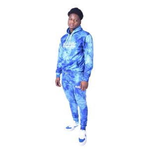 Survêtements pour hommes de haute qualité, coupe ample, deux pièces, ensemble de survêtement technique en molleton pour la salle de sport, respirant, survêtement à capuche d'hiver, personnalisé - Product Image 2