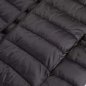 Doudoune légère confortable de haute qualité pour homme, vêtements d'hiver bon marché, 50% coton 50% Polyester, vestes de couleur unie - Product Image 5