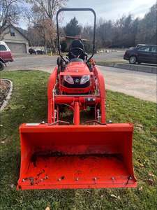 Contractor Choice Kubota BX23S Diesel Utility Tractor Loader Backhoe 4WD Heavy Duty Hydraulic Farm Landscaping Construction Use - Product Image 3