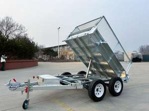 Acheter remorque à benne basculante agricole tracteur de jardin remorque à benne basculante. - Product Image 3