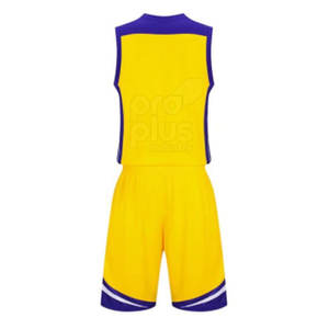 Uniforme de basket-ball pour hommes respirant d'été fabriqué au Pakistan, design uni personnalisé, 100% polyester, prix bas - Product Image 3