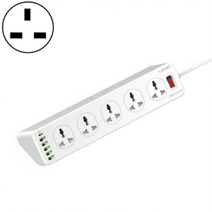 LDNIO SC10610 30W 10+6 Ports <b>Fast</b> <b>Charging</b> UK <b>Plug</b> Travel Adapter for Home Office Use - Product Image 2