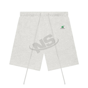 Léger hommes maille Shorts en gros couleur unie solide séchage rapide Gym entraînement Fitness Logo personnalisé respirant été entraînement - Product Image 5