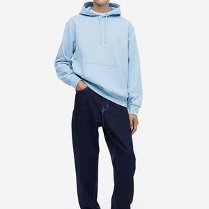 Pull-over vierge personnalisé de haute qualité fabriqué en usine Sweat-shirt à capuche pour hommes grande taille avec impression bouffante - Product Image 5