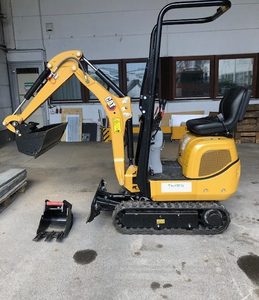Excavatrice compacte sur chenilles Cat 300.9D de 6,5 tonnes, moteur Yanmar, godet de 0,12 m, puissance de 120 kW, hydraulique auxiliaire pour la construction agricole - Product Image 2