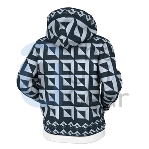 บริการ OEM เสื้อฮู้ดดี้ผู้ชายพรีเมียมผ้าฝ้ายแท้ 100% สั่งทำโลโก้ได้  รับผลิตเสื้อกันหนาวคุณภาพสูงสำหรับขายส่ง ปี 2025 - Product Image 2