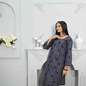 Khaddar Collection moderne décontracté 2 pièces coton Salwar Kameez pour les femmes belle élégant quotidien porte pour le Pakistan Inde - Product Image 2