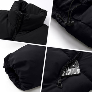 Custom Designs Winter Women's Zipper Puffer Down <b>Jacket</b> Street Style Fashion Polyester Nylon Women Casual Puffer <b>Jackets</b> - Product Image 4