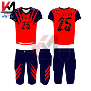 เสื้อทีมระบายอากาศโพลีเอสเตอร์แบบยูนิเซ็กส์เสื้อทีมอเมริกันสั่งทำคุณภาพสูง - Product Image 3