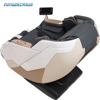 Fauteuil de massage électrique portable de luxe pour le corps entier, zéro gravité 4D, avec certification CE Rohs