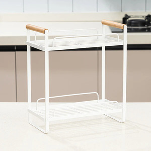 Glass Spice Rack for a Sleek <b>Kitchen</b> Modern Glass Spice Rack for Cabinet or <b>Pantry</b> - Product Image 2