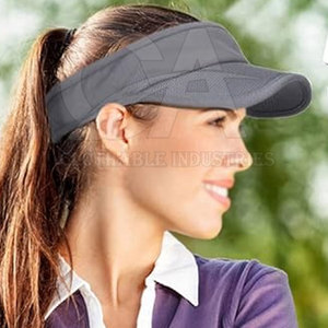 หมวกกันแดดฤดูร้อนน้ำหนักเบา หมวกกันแดดโพลีเอสเตอร์ระบายอากาศได้ดีสำหรับวิ่ง กอล์ฟ และเดินป่า ปรับขนาดได้ - Product Image 6