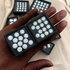 Diamantes sueltos de corte redondo de primera calidad, ideales para anillos de compromiso, joyería de boda, diseños personalizados y joyería fina - Product Image 1