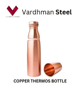 Botella Térmica de Cobre con Logotipo Personalizado de 1 L, Bebe con Estilo, Mantente Fresco, El Poder del Cobre para tu Bebida Perfecta, Termo de Cobre - Product Image 5