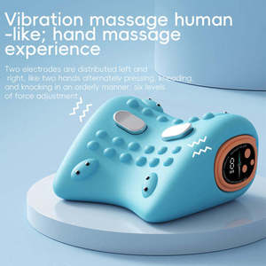 USB Rechargeable Neck Massage Pillow with Heating – 3 Adjustable Strength Levels - Product Image 2