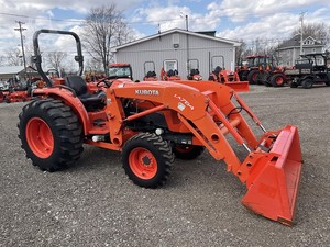 รถแทรคเตอร์ขนาดเล็กสำหรับฟาร์ม4WD L4701 2018 Kubota 70HP เครื่องยนต์ Massey 4x4คุณสมบัติที่สำคัญได้แก่ปั๊มและกระปุกเกียร์ - Product Image 5