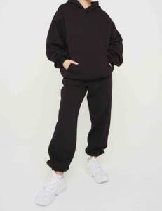 2025 nouvelle qualité supérieure hiver imprimé hommes survêtement Polyester/coton polaire doublure à capuche taille élastique - Product Image 5