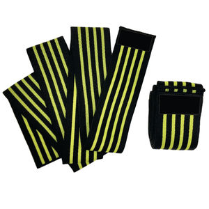 Bajo MOQ elástico 2 metros Powerlifting rodilleras compresión gimnasio rodilleras para levantamiento de pesas Fitness producto de seguridad - Product Image 4