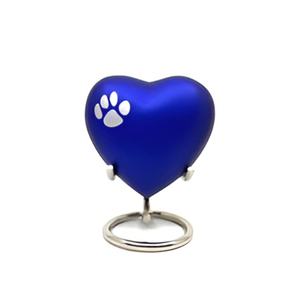 Elegante Pet Love Latón Forma de corazón Cremación Urnas funerarias para cenizas Forma única Recuerdo de cremación de latón con precios bajos 2024 - Product Image 1
