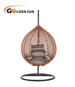 Prezzo di fabbrica struttura in acciaio di buona qualità esterno colorato <span class=keywords><strong>a</strong></span> forma di uovo <span class=keywords><strong>gabbia</strong></span> in rattan sedia sospesa <span class=keywords><strong>altalena</strong></span> - Product Image 6