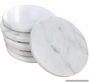 Posavasos de Madera y Mármol de la Mejor Calidad, Hechos a Mano, Ecológicos, Posavasos de Alta Calidad para Mesa, Tapetes y Almohadillas de Exportación - Product Image 2