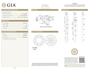 เพชร B2B บริสุทธิ์สำหรับ Gia ได้รับการรับรอง1.50 CT เพชรสีขาวหลวมตามธรรมชาติสี F ไหลลื่นความบริสุทธิ์ - Product Image 2