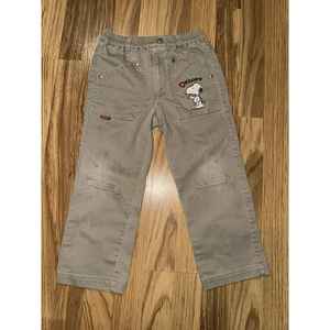 Jeans Vaqueros Azul Oscuro PS GITANO para Niños, con Ribete Naranja, con Etiquetas, Talla Personalizada, Hecho a Mano - Product Image 1