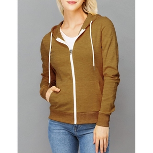 Prix d'usine Pull ample à manches longues pour femmes Sweat à capuche en coton polyester vierge surdimensionné OEM personnalisé Crop Top pour femmes - Product Image 6