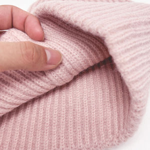 หมวกบีนนี่แฟชั่นฤดูหนาวสำหรับผู้ชายหมวกบีนนี่อบอุ่นแบบนุ่มสำหรับผู้หญิงและผู้ชาย - Product Image 5