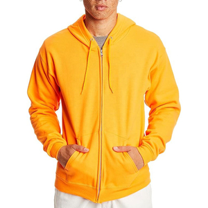 Sweat à capuche sport zippé pour homme offrant confort et durabilité, idéal pour la course à pied, les séances de fitness, l'entraînement en salle de sport et le streetwear - Product Image 5