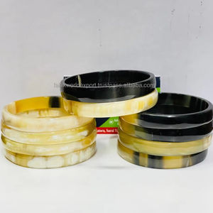 โมราโบราณดีไซน์เนอร์กำไลเขาควายและวัวกุญแจมือหรูหราสำหรับเครื่องประดับแฟชั่นผู้หญิงจาก falak World Export - Product Image 2