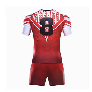 Fournisseur direct d'usine, uniforme de rugby respirant personnalisé par sublimation, vêtements de sport unisexes de haute qualité, légers, en faible quantité minimale de commande - Product Image 3