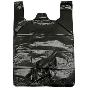 Wholesale Heavy Duty Black Kitchen <b>Trash</b> <b>Bags</b> Large Fold Garbage Rubbish Side Gusset <b>Bags</b> for Home & Cookware Use - Product Image 1