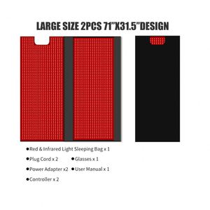 Capsula per Terapia a Luce Rossa LED con Modalità Pulsante, 2520PCS 660nm 850nm, Sacco a Pelo per Tutto il Corpo, OEM ODM, Supporto per 1 Anno - Product Image 6