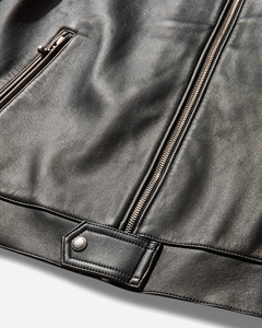 2026 Unisex Custom High Quality Men's Leather Jackets with Polyester and Cotton <b>Shell</b> OEM Service Wholesale Supply - Product Image 5