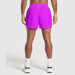 Short de course d'entraînement en polyester léger de haute qualité pour hommes Poches Tendance Personnalisé OEM ODM Motif solide Vêtements de sport - Product Image 2