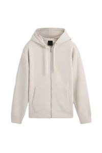 Sudaderas con Capucha Extra Grandes Personalizadas, Gruesas, de Algodón y Felpa para Hombre, OEM, Lisas, con Cremallera Completa, Proveedor de Ropa Deportiva Urbana - Product Image 5