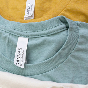Camiseta Bella & Canvas Gris Jaspeado de Manga Corta con Logotipo Personalizado Impresión DTG - Product Image 5