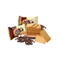 LIBRA Crème Saveur Biscuit Confiserie 360gr Chaud Halal Rectangulaire Produits de Boulangerie Boîte de Biscuits Croustillants pour Café Sac en Carton Mince