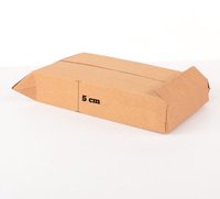 Ingrosso, spedizione rigida riciclata, busta di cartone, imballaggio, soggiorno, corrugato piatto, non piegare la spedizione rigida