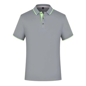 Logotipo personalizado Formal para camisa para hombres y mujeres, algodón transpirable de secado rápido comprimido, manga corta, estampado de talla grande - Product Image 5