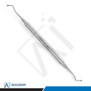 Instrumentos Dentales de Relleno en Forma de Bola, Herramienta Profesional de Colocación de Amalgama Compuesta de Doble Extremo, Acero Inoxidable, CE - Product Image 1