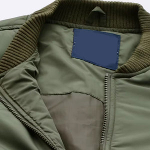 <b>Waterproof</b> Breathable Knitted 100% Polyester Women Bomber Jacket Custom Logo OEM Service Wholesale New Design - Product Image 5