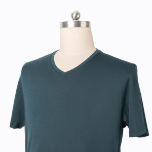 T-shirt pour hommes 100% coton Logo personnalisé & Design propre T-shirt doux de haute qualité 180 grammes T-shirt blanc uni pour hommes de marque - Product Image 4