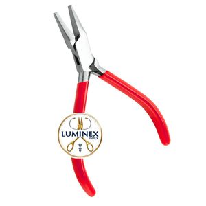 Pince à bec plat robuste avec poignée bleue, outil de précision pour bijoux, pour travaux de fil, perlage, artisanat DIY (couleur noire) - Product Image 6