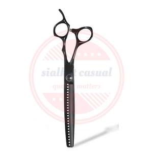 Ciseaux de toilettage pour animaux de compagnie Lames droites Ciseaux droitiers et gauchers Ciseaux amincissants en acier inoxydable personnalisés - Product Image 4