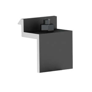 UniRac 302024D Serre-câble d'extrémité pour rail solaire en aluminium foncé – Solution de montage de précision - Product Image 1