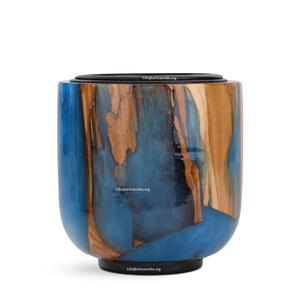 Handmade Boho Chic Resin <b>Wood</b> Bakhoor <b>Burner</b> Incense Tray <b>for</b> Meditation and Aromatic Use Eco Friendly Durable Artisan Craft - Product Image 3