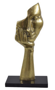 Escultura de Metal de Aluminio Hecha a Mano con Diseño Moderno de Elefante, Adorno para Aniversario, Decoración Móvil para Mesa de Oficina u Hogar - Venta al por Mayor - Product Image 3